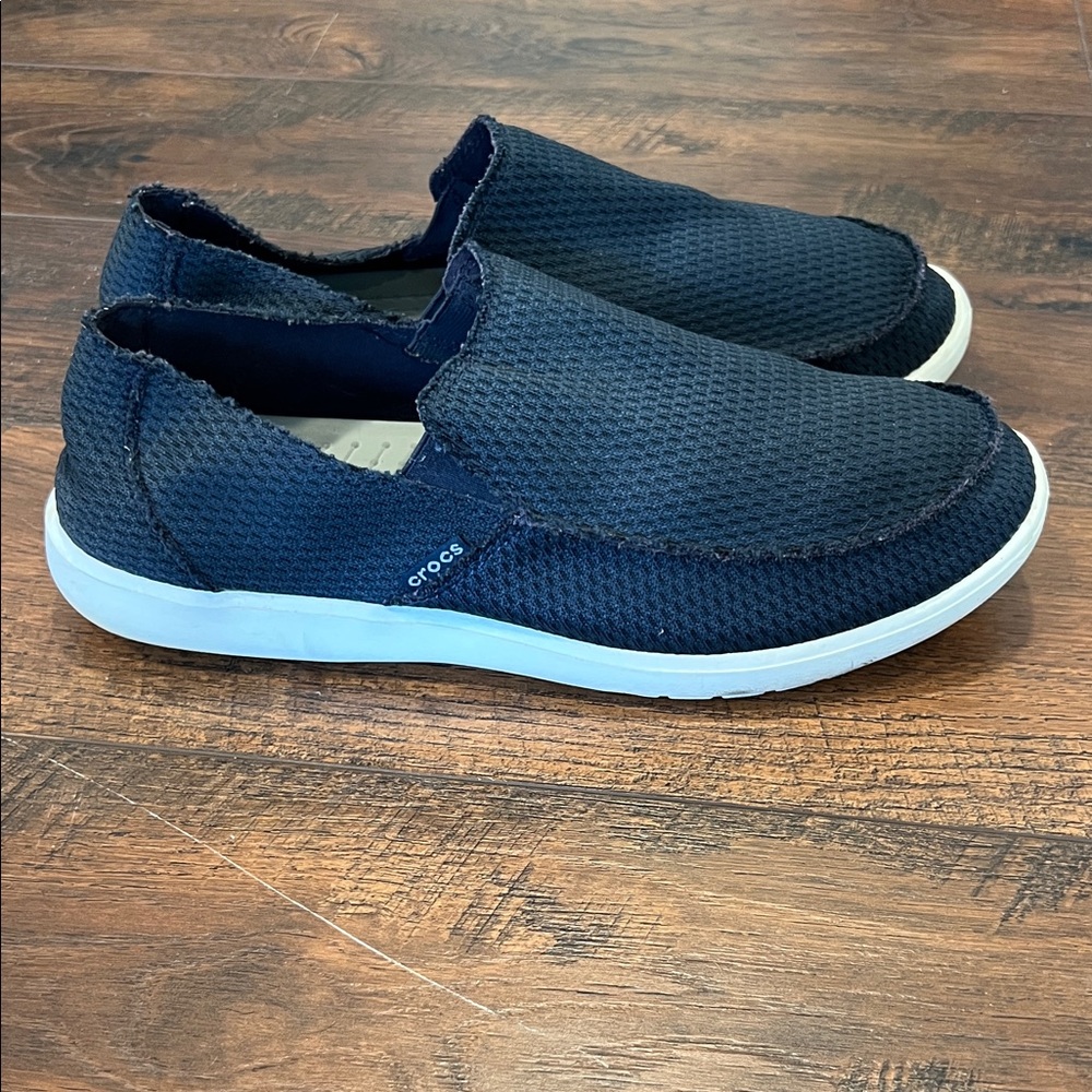 CROCS Men's Dark Blue Slip-On Loafers